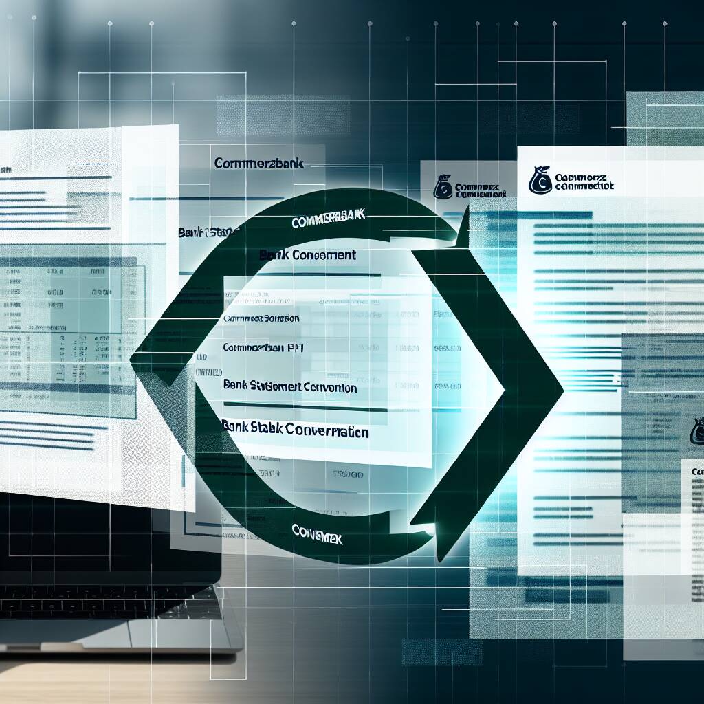 Commerzbank PDF zu OFX konvertieren: Effiziente Anleitung